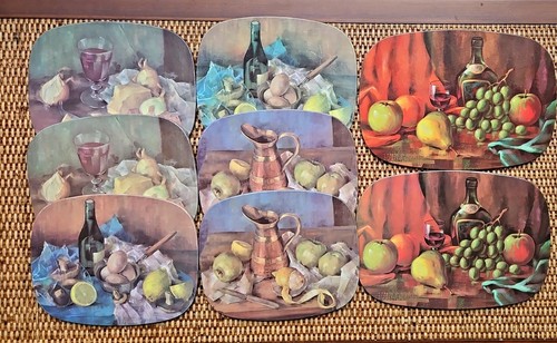 Vlintage placemats fruit - placemats, &