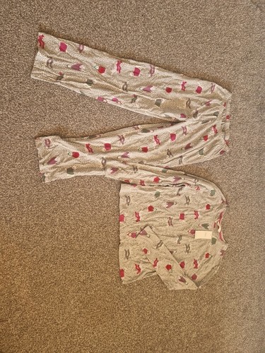 Girls pyjamas size xs grey - size,