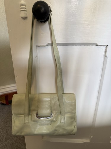 Vintage light green - light, leather