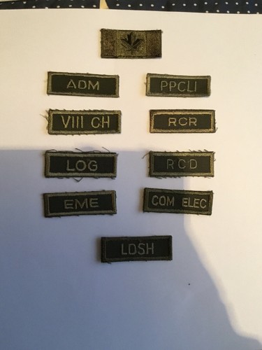Canadian military arm badges - arm,