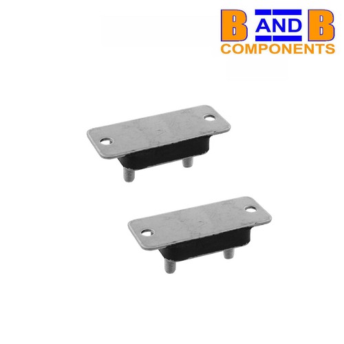 Exhaust silencer hanger mounts - silencer,