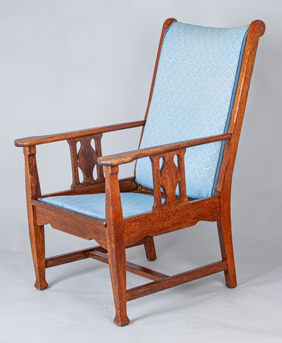Antique vintage armchair solid - vintage,