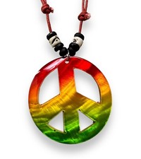 Handmade Rasta Peace Sign