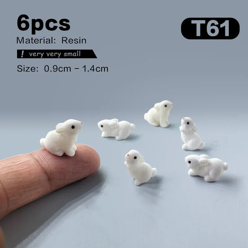 Mini rabbit figurine fairy - mini,