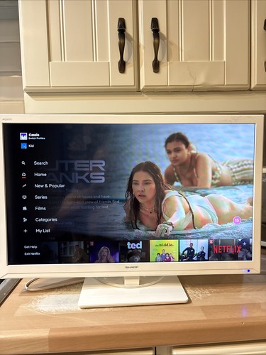 Sharp aquos smart - led, hd