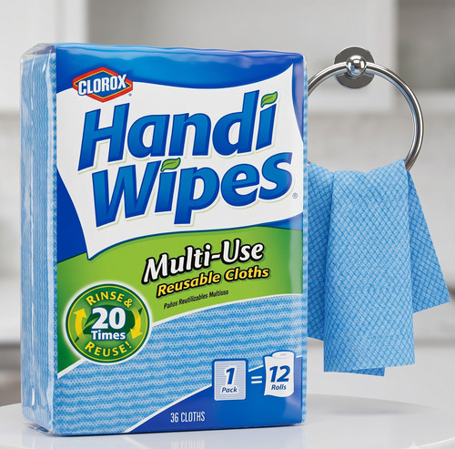 New clorox handi wipes heavy - clorox,