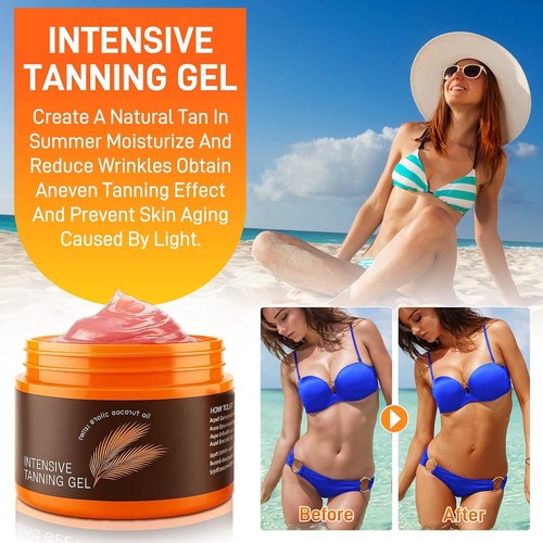 Tanning accelerator cream - tanning,