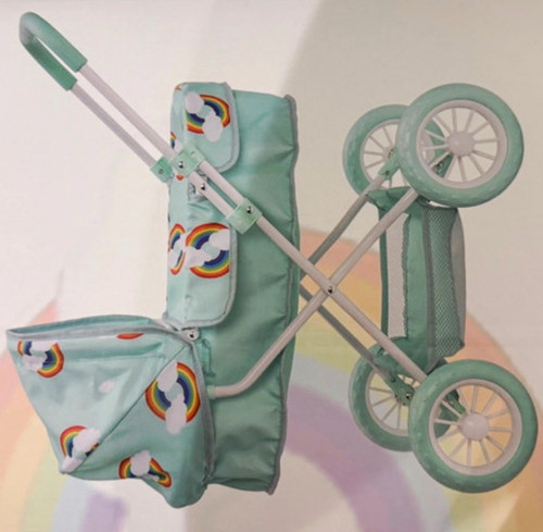 Doll pushchair pram folding - pushchair/pram,
