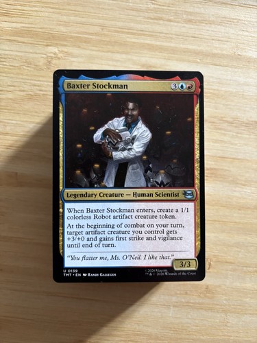 Mtg red blue robot - red,