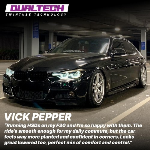 Hsd dualtech coilovers - bmw, 3