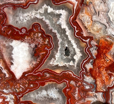 Old Stock Red Laguna Lace