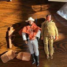 Vintage 1973 Lone ranger and