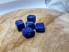 Blue lapis lazuli tumbles - blue,