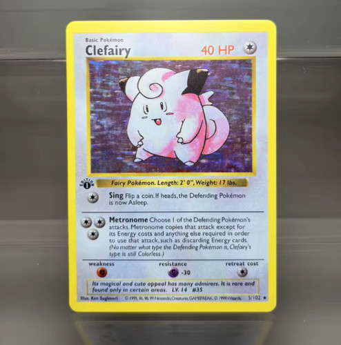 Clefairy base set - clefairy,
