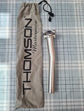 THOMSON MASTERPIECE LAYBACK SEAT POST 27.2mm 240mm USED ONCE