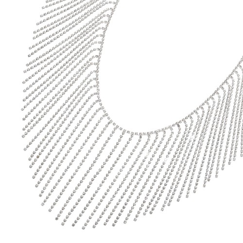 1yard rhinestone fringe - 1yard,