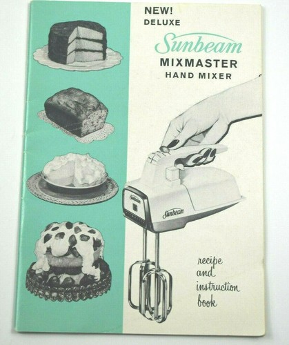 Vintage 1960 sunbeam mixmaster - vintage,