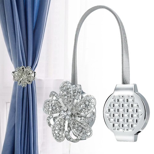 Magnetic curtain tiebacks - 2x,