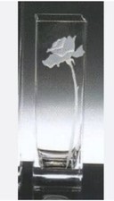 VASE NOBILE FROSTED ETCHED