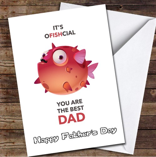 Funny official best dad fish - funny,