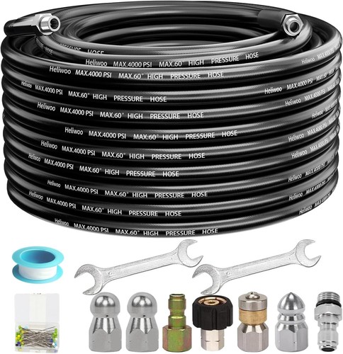 50ft sewer jetter nozzles kit - jetter,