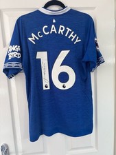Everton James McCarthy Signed