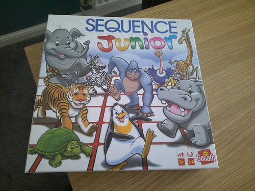 Sequence junior board game - sequence,