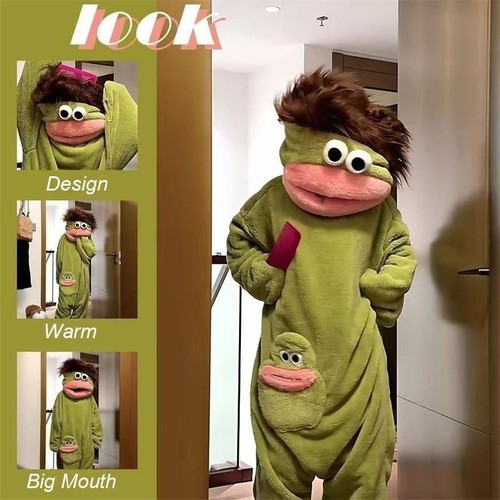 Cosplay big mouth pajamas - big,