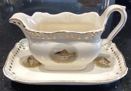 Royal bonn antique sauce boat - royal,