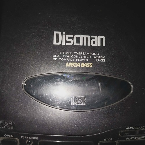 Vintage sony discman 33 - vintage, d-33