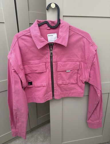 Bershka pink cropped - bershka,