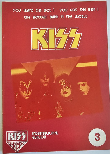 Kiss fanzine magazine - kiss,