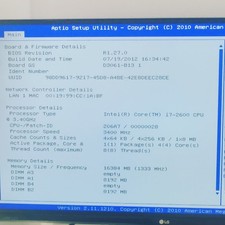 I7 CPU + cooler, 16 GB RAM, & Motherboard