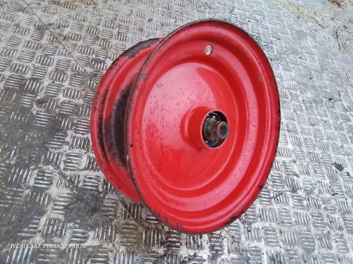 Plough depth wheel with - with, shaft