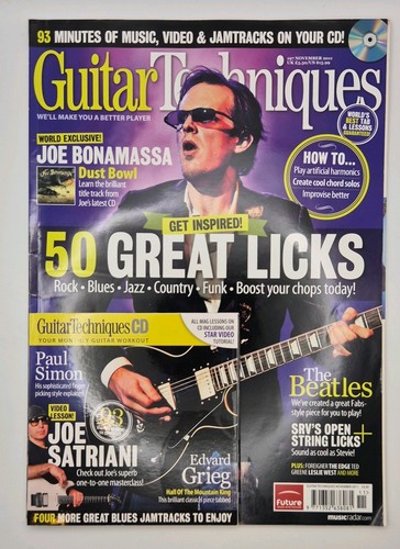 Guitar techniques magazine - guitar,