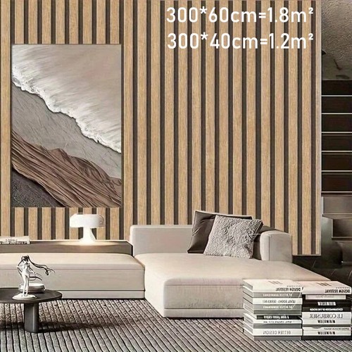 Wood grain panel thick - 3d,