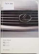 LEXUS IS300 / IS200 Car Owners Manual 2001＃OM53424E
