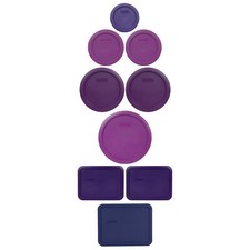 Pyrex  Piece Shades of Purple
