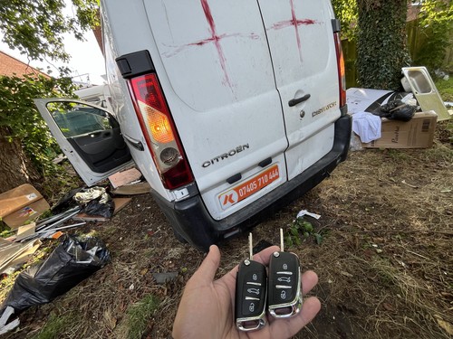 Lost citroen dispatch van - lost,