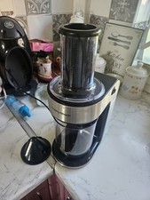 Morphy Richards Electric Spiralizer 432020 With 2 x Attachments - Used/Clean.