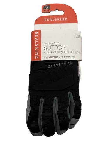 Sealskinz sutton black grey - sealskinz,