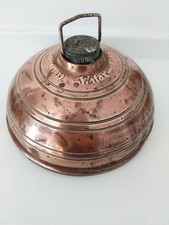 Vtg Dome Bed Warmer Copper