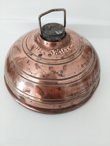 Vtg dome bed warmer copper - warmer,