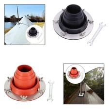 Tent Stove Jack Flexible Roofing Pipe Flashing for Hot Stove Workshop Yurt