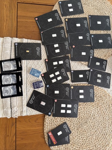 Silver and gold bullion - silver,