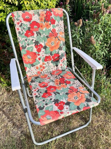 Vintage floral folding deck - floral,