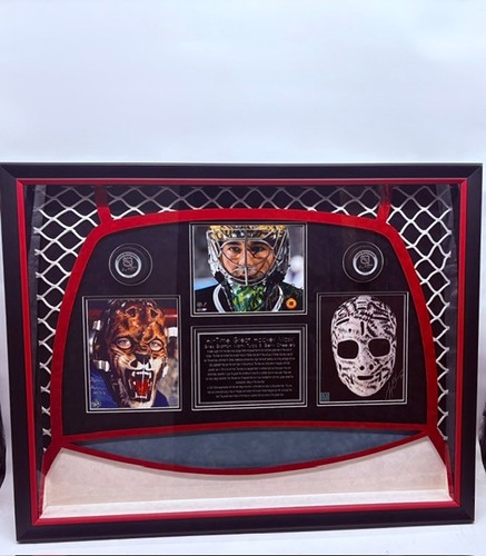 Custom framed hockey - custom, goalie