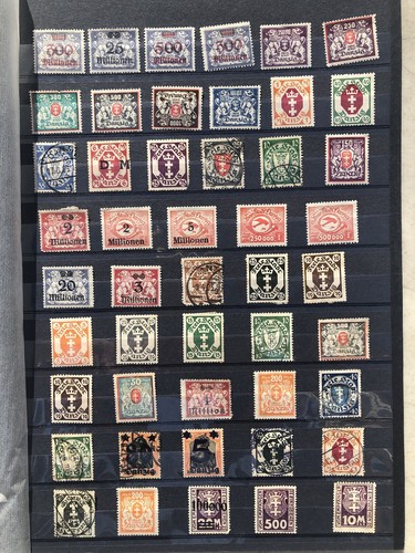 Danzig stamp collection 2 - stamp,