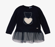 MAYORAL Girls Blue Sweater &