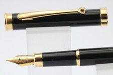 Vintage Marksman Lansen Champagne Fine Fountain Pen, GT (Ink Supplied)